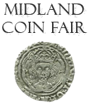 Logo of THE MIDLAND COIN FAIR Aug. 2023