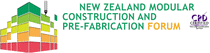 Logo of NEW ZEALAND MODULAR CONSTRUCTION AND PRE-FABRICATION FORUM Jul. 2024