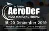 Logo of AeroDef India 2019