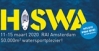 Logo of HISWA Amsterdam Boat Show 2020