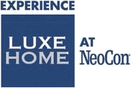 Logo of EXPERIENCE LUXEHOME AT NEOCON Jun. 2024