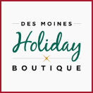 Logo of DES MOINES HOLIDAY BOUTIQUE Nov. 2025